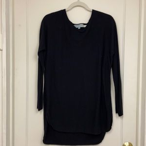 Black tunic sweater